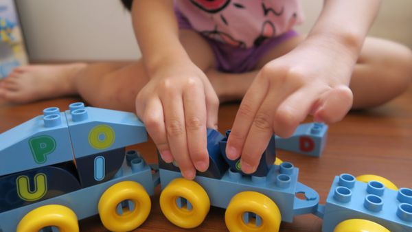 BanBao 邦寶積木 399 元↗【小月齡、大顆粒】學習積木 ✖ 轉轉動手操作