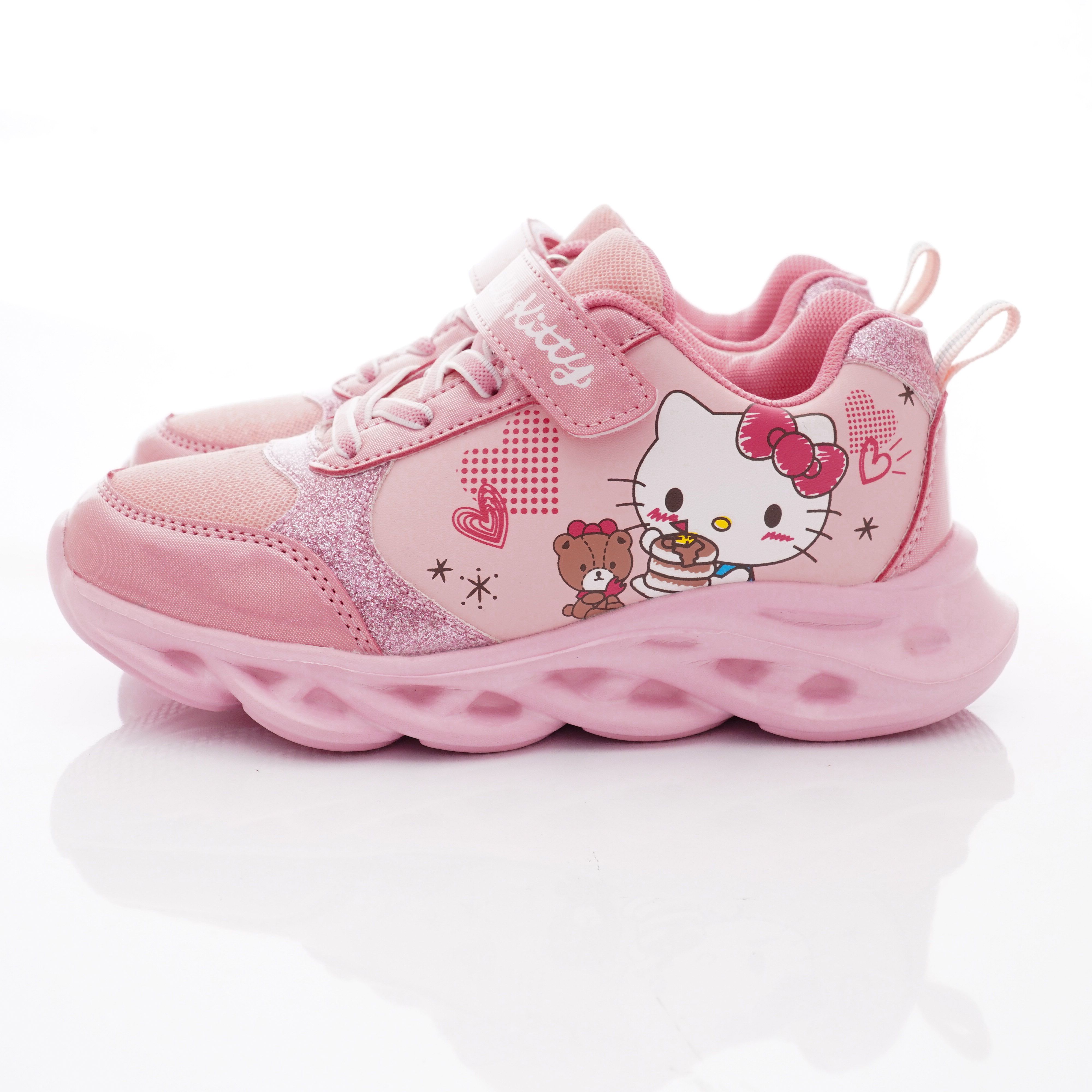 HELLO KITTY - 凱蒂輕量運動鞋款(中大童段)-粉