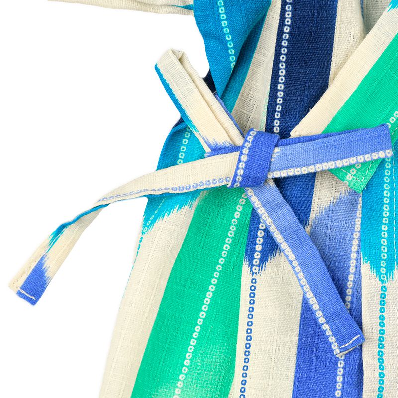 akachan honpo - 兩件式甚平-箭羽紋-深藍色