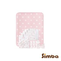 Simba 小獅王辛巴 - 新生兒必囤極柔紗布組-點粉粉