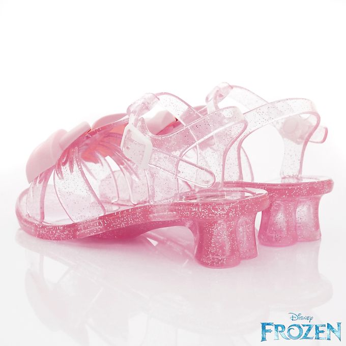 冰雪奇緣 - 冰雪奇緣低跟果凍涼鞋-FOKT37683粉(中小童)-涼鞋-粉