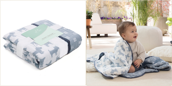 新花色登場！美國 Aden + Anais 包巾 / 被毯 / 圍兜