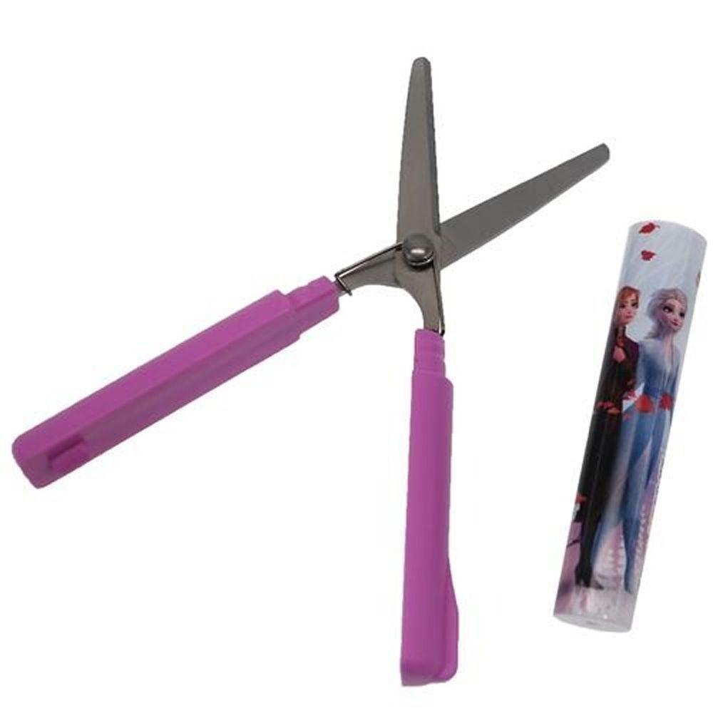 日本代購 - 筆型攜帶式剪刀-冰雪奇緣2-紫