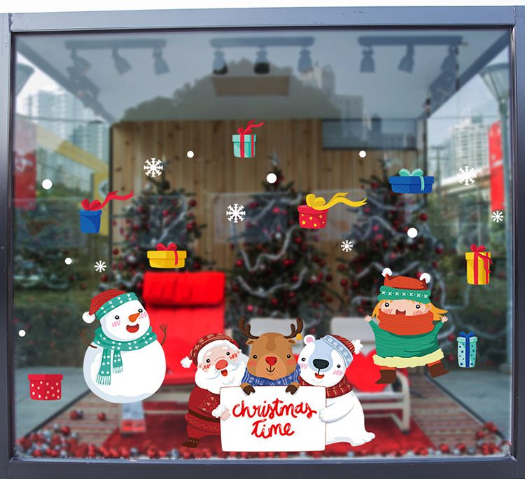 JB Design - 時尚壁貼-聖誕小伙伴XL652 (45cm*60cm)