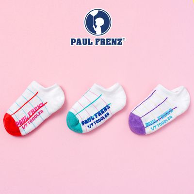 韓國 PAUL FRENZ - (3入組)韓製彈力短筒襪-YVONNE