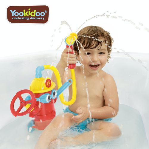 讓寶寶愛上洗澡【Yookidoo 洗澡玩具】開心洗澎澎，晚上更好睡