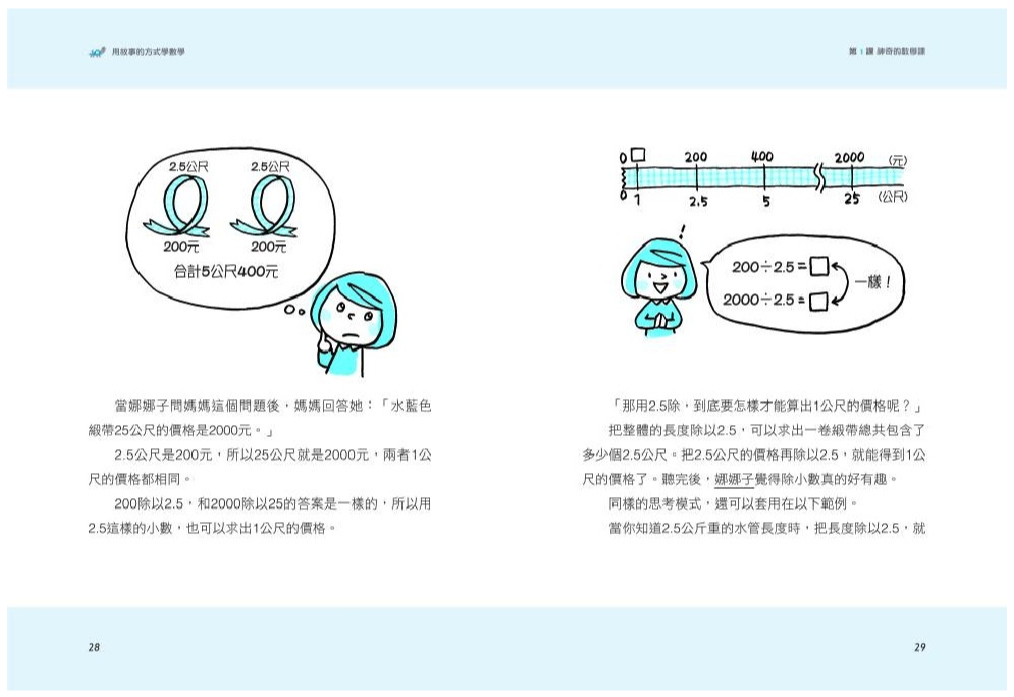 用故事的方式學數學