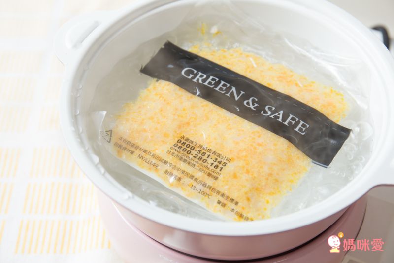 活力早餐系列【GREEN & SAFE】銀絲卷、小漢堡排、寶寶粥