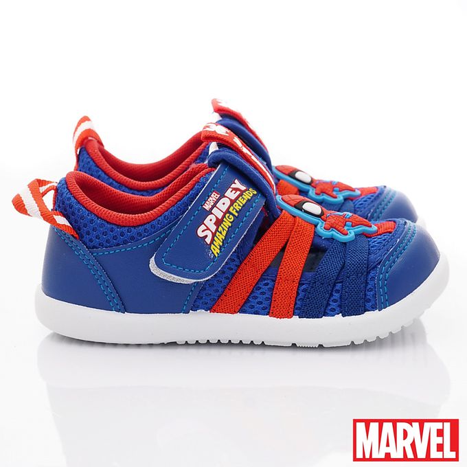 冰雪奇緣 - 台灣製蜘蛛人水陸涼鞋-MNK35666藍-中童段-水涼鞋-藍