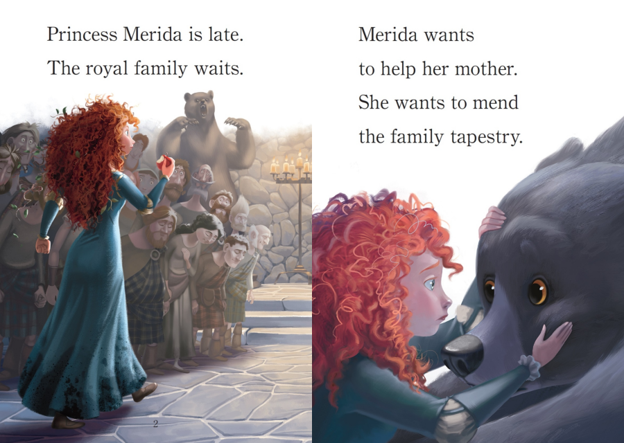 勇敢傳說：母親的愛—迪士尼雙語繪本STEP 2