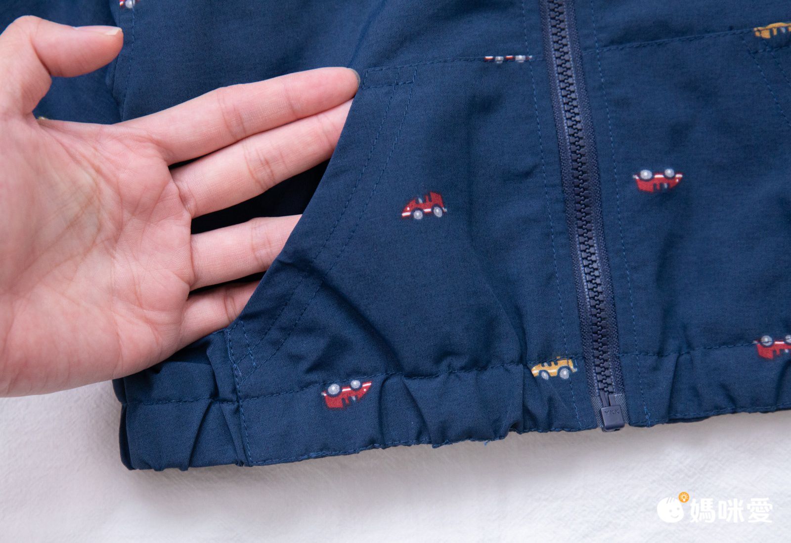 akachan honpo - 防潑水夾克-深藍色