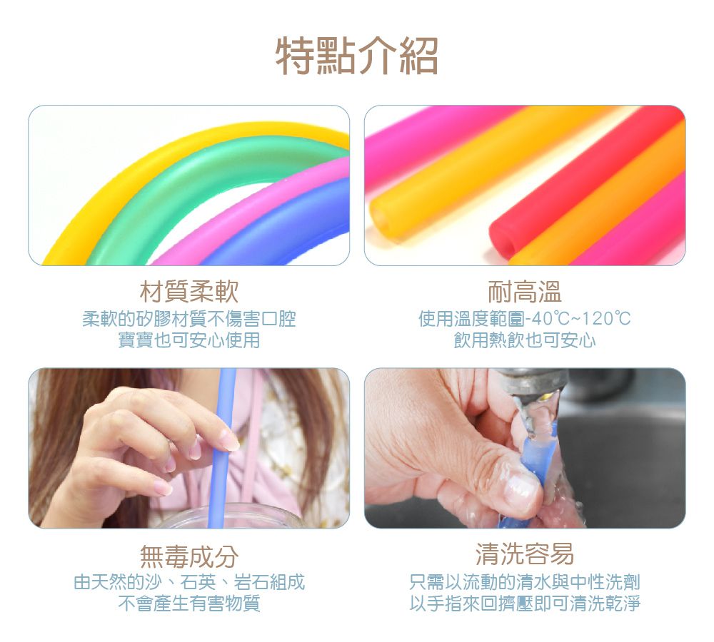 美國GoSili - 單支珍奶吸管隨行組-Lime-附鐵盒-青檸檬