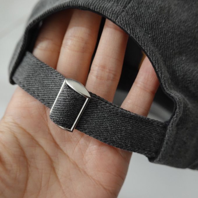 韓國配件連線 - M字裝飾棒球帽-磚紅 (FREE)