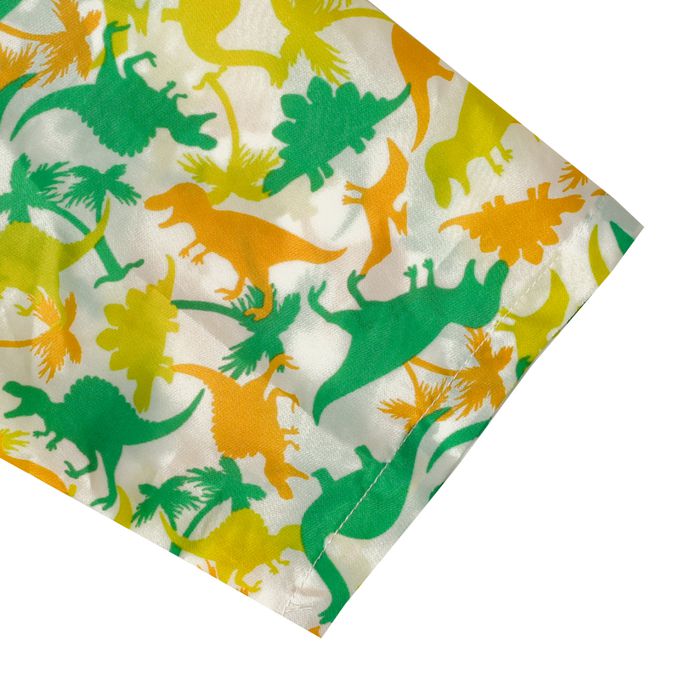 akachan honpo - 雨衣-恐龍-黃色