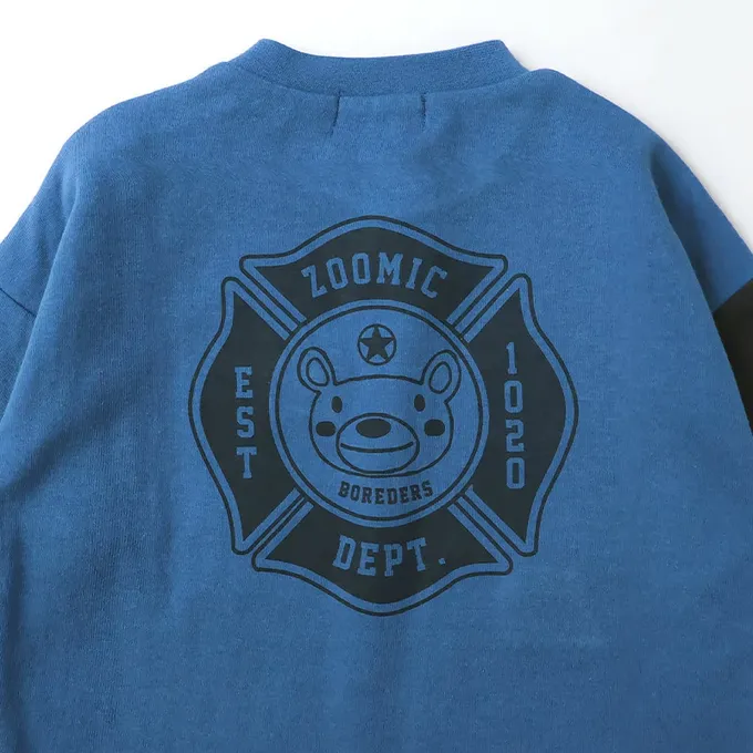 日本 ZOOLAND - 熊熊救援隊 立體翻翻長袖上衣-黃