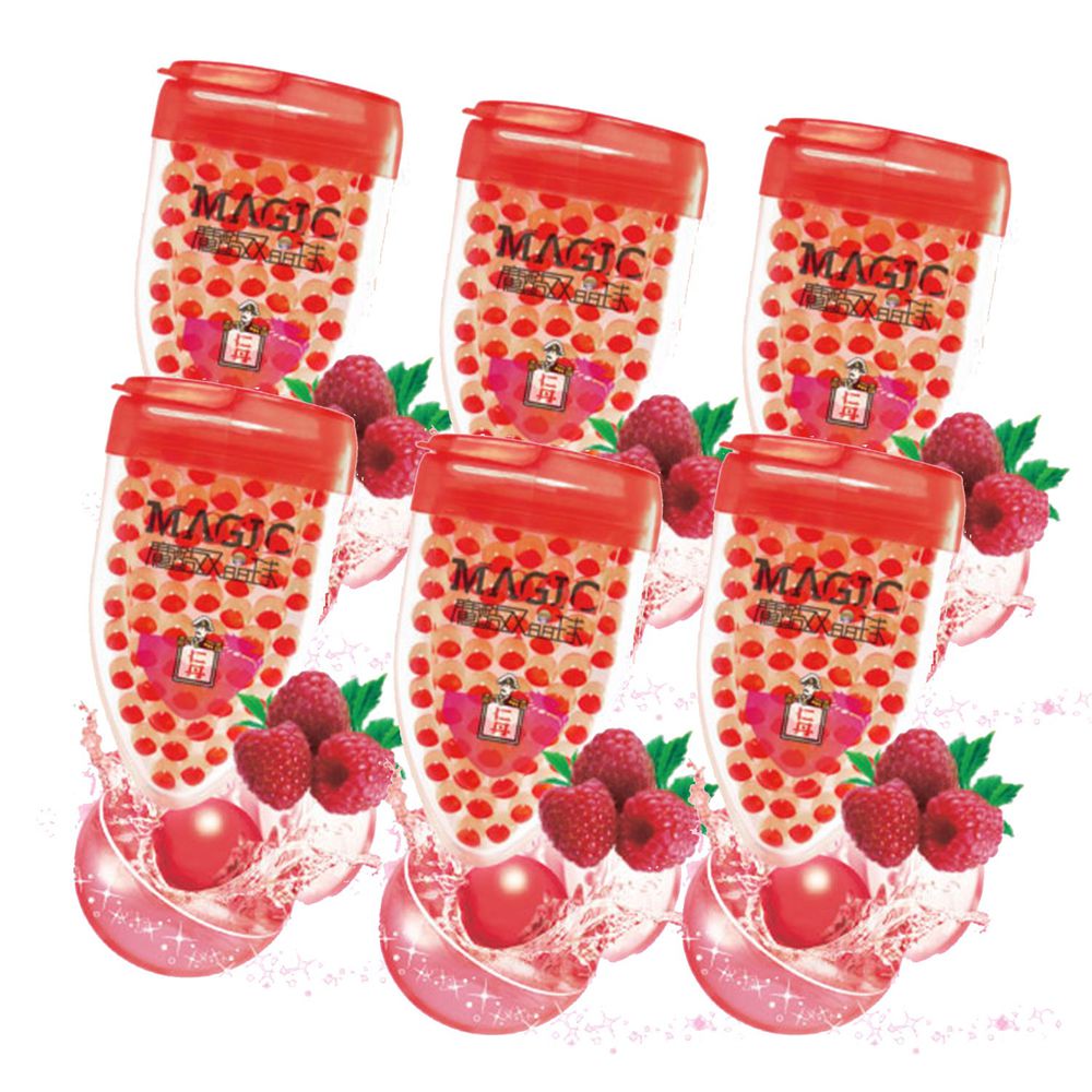 日本森下仁丹 - 魔酷雙晶球清涼錠-果香覆盆莓6入/盒-提神、醒腦、好口氣