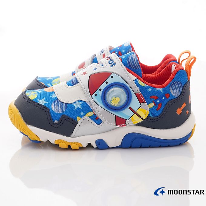 Moonstar日本月星 - 月星玩耍速乾機能款(中小童段)-運動鞋-藍
