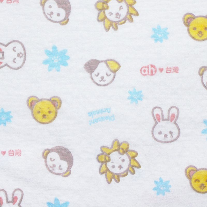 akachan honpo - 3層拋棄式圍兜20入-動物-台灣限定版