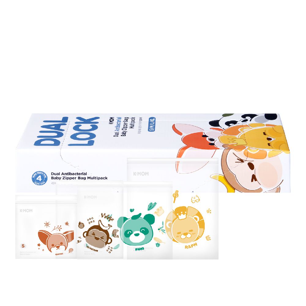 銀離子雙夾鏈袋豪華綜合裝-(80片)