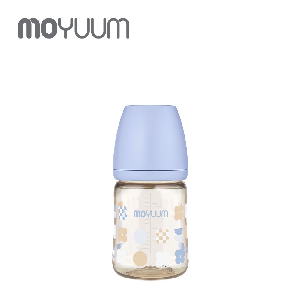 韓國 MOYUUM - PPSU 寬口奶瓶-四葉草-170ml