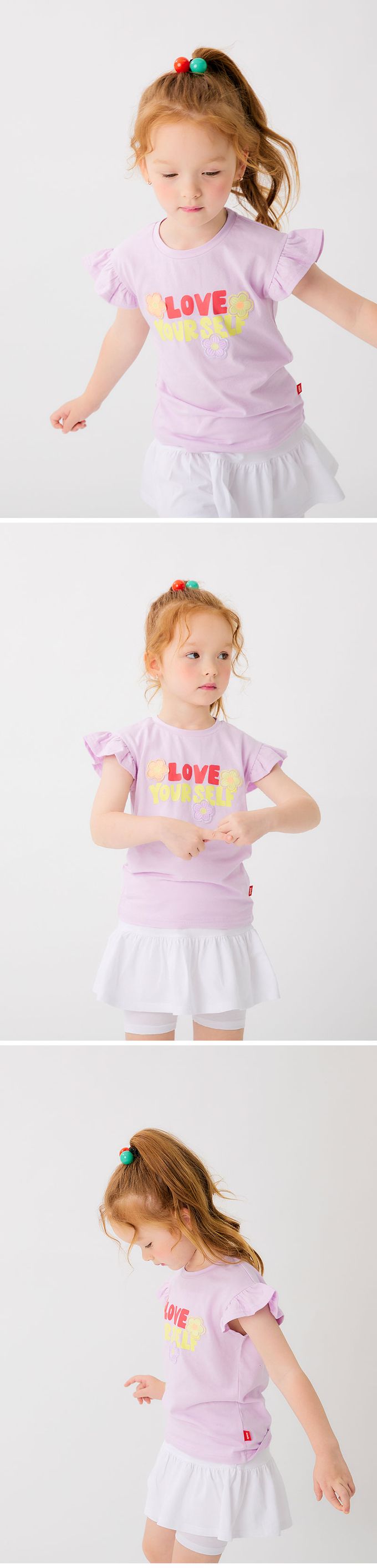 韓國 OZKIZ - 鬆緊腰層次蛋糕短褲裙-亮黃