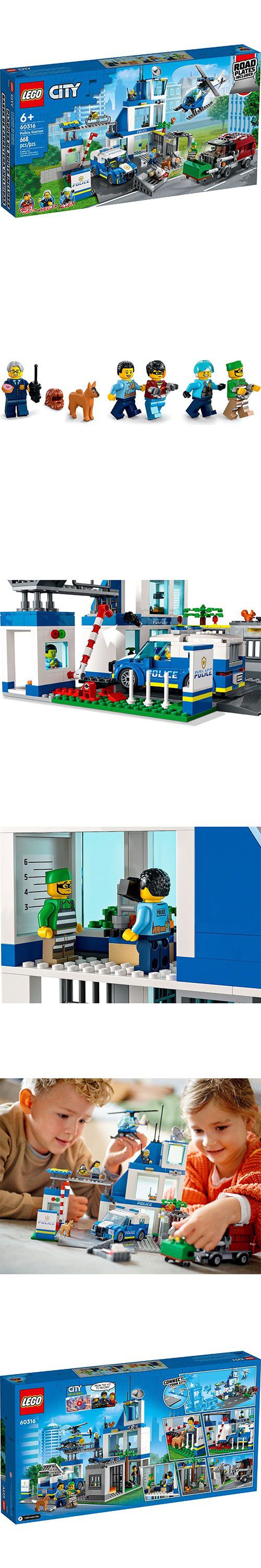 樂高 LEGO - 樂高積木 LEGO《 LT60316 》City 城市系列 - 城市警察局-668pcs