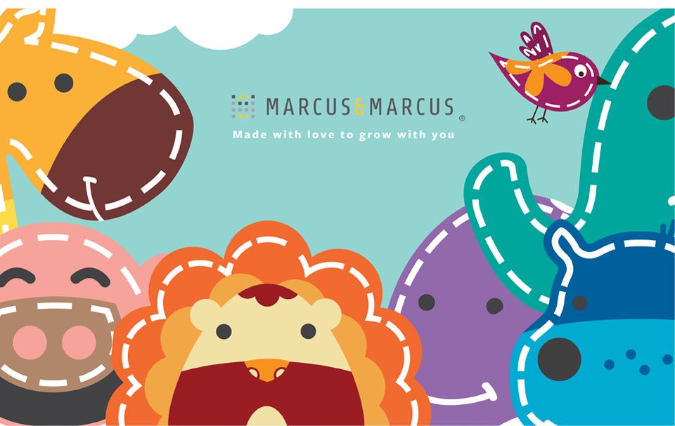 MARCUS＆MARCUS - 兒童音波電動牙刷-時尚藍