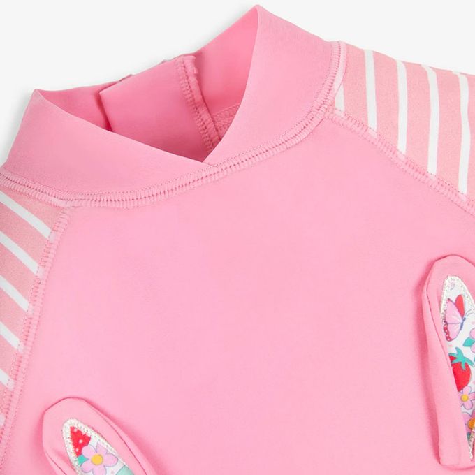 英國 JoJo Maman BeBe - 嬰幼兒/兒童兩件式防曬泳裝-甜蜜草莓