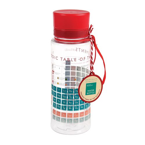 直飲式水瓶(成人/兒童適用)-元素表(600ML)