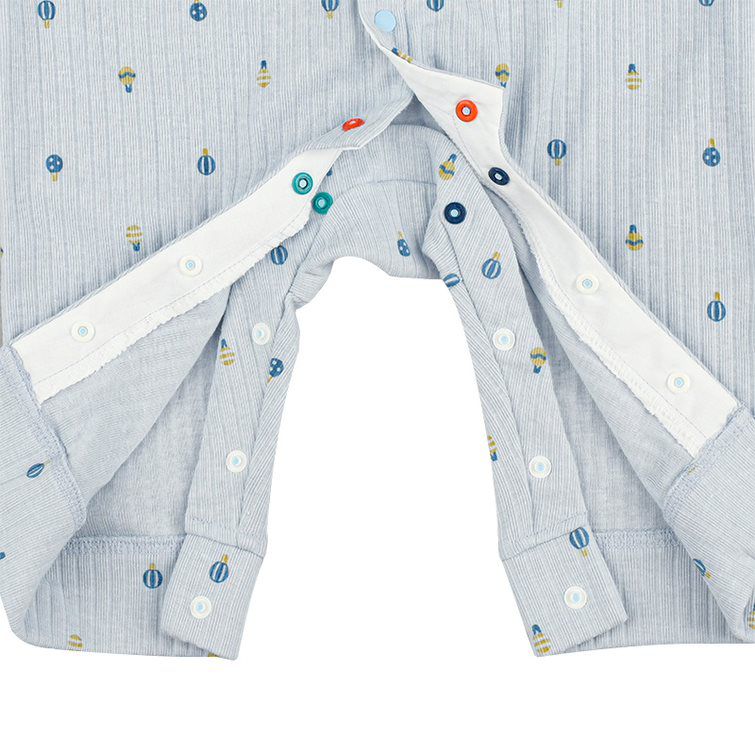 akachan honpo - 長袖兔裝-氣球-藍色