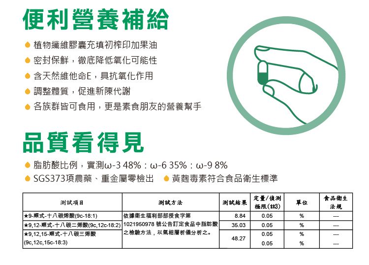 補充omega-3【食在加分】純素印加果油＆膠囊 x 夏日窈窕有感－C8防彈咖啡