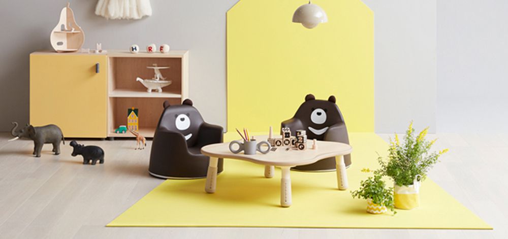 iloom怡倫家居 - ACO小沙發(媽咪抱抱椅)/兒童沙發-童話系列-寶拉白熊