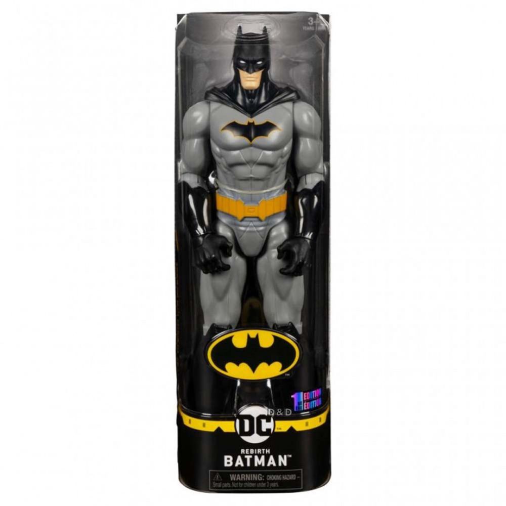 DC 漫畫 - BATMAN蝙蝠俠-12吋可動人偶 - 經典款(灰蝙蝠俠)