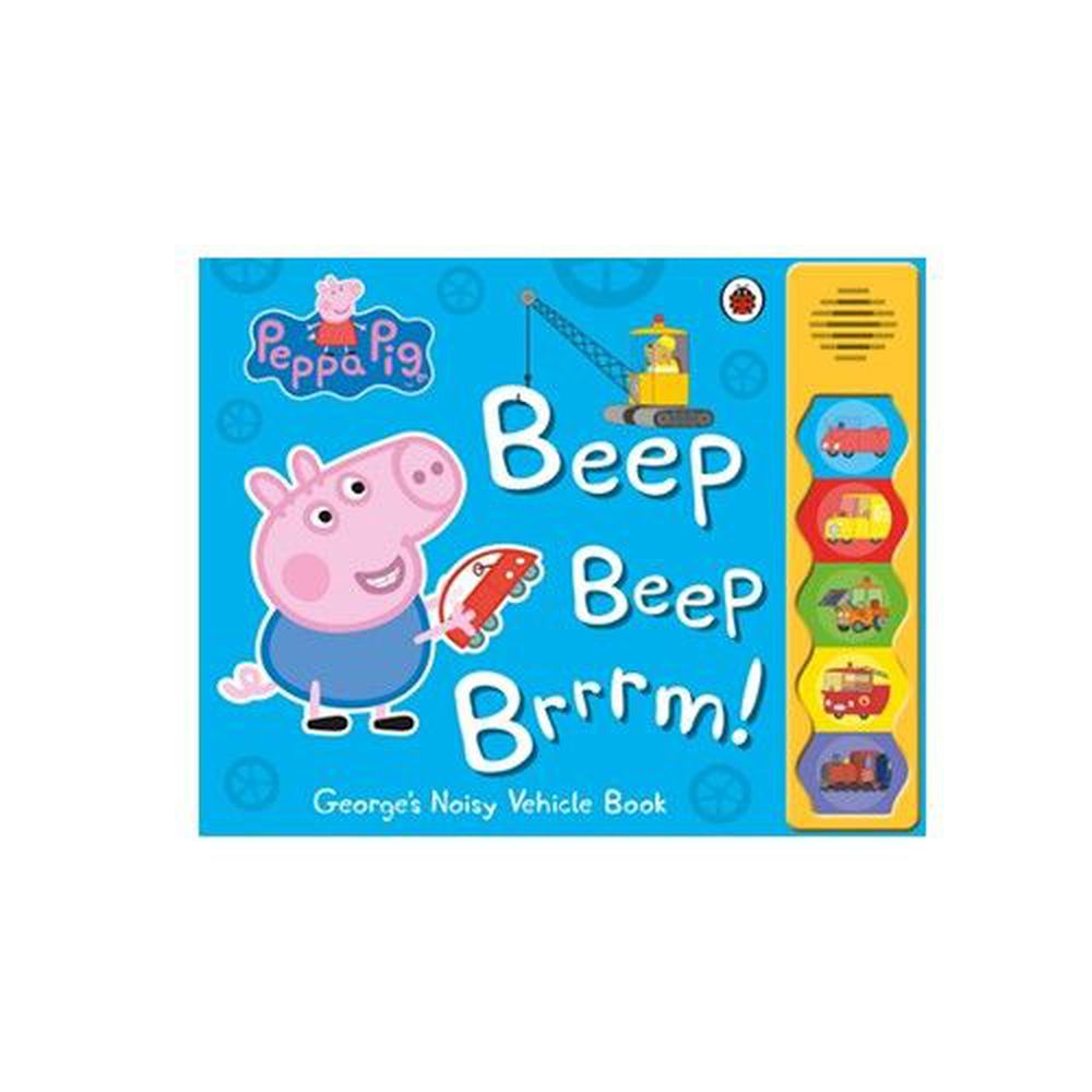 英國Penguin - Peppa Pig 佩佩豬音效書-Beep beep brrrm!