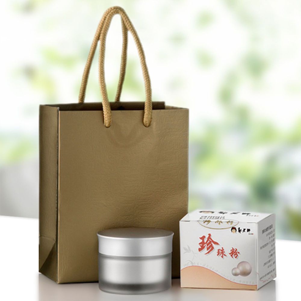 郭老師養生料理 - 特惠組-珍珠粉+元氣茶10包-50ML/瓶;150ml/包