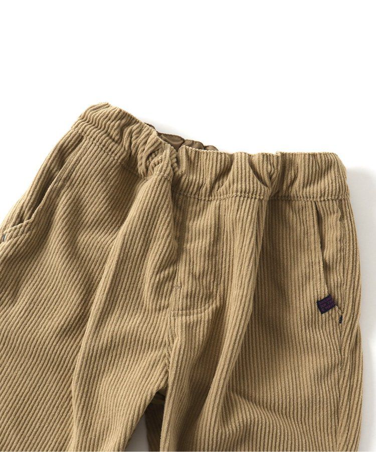 日本 BREEZE - 燈芯絨裏起毛保暖長褲-粉紅