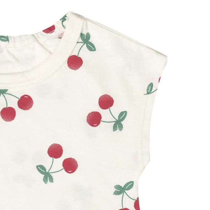 akachan honpo - 外出包屁衣-米白色