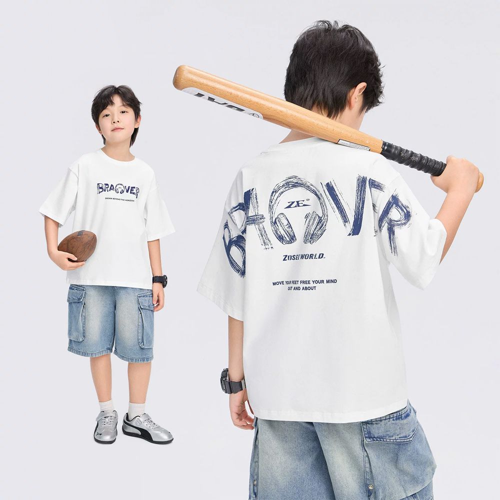 -3℃瞬間涼感短袖T-藝術塗鴉-白色