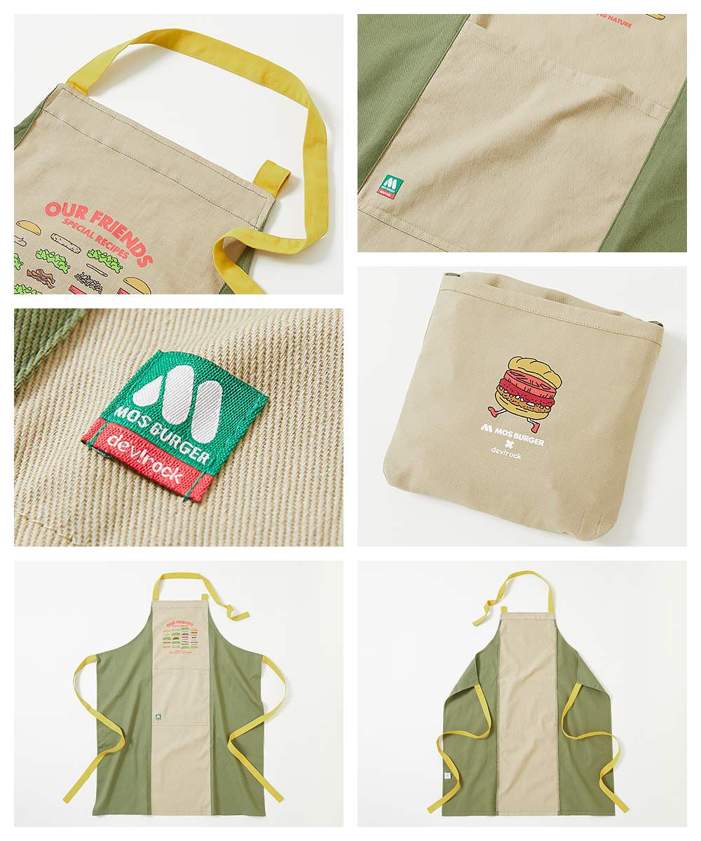 日本 devirock - 聯名限定 抗污材質厚磅圍裙(大人款)-海軍藍 (FREE)