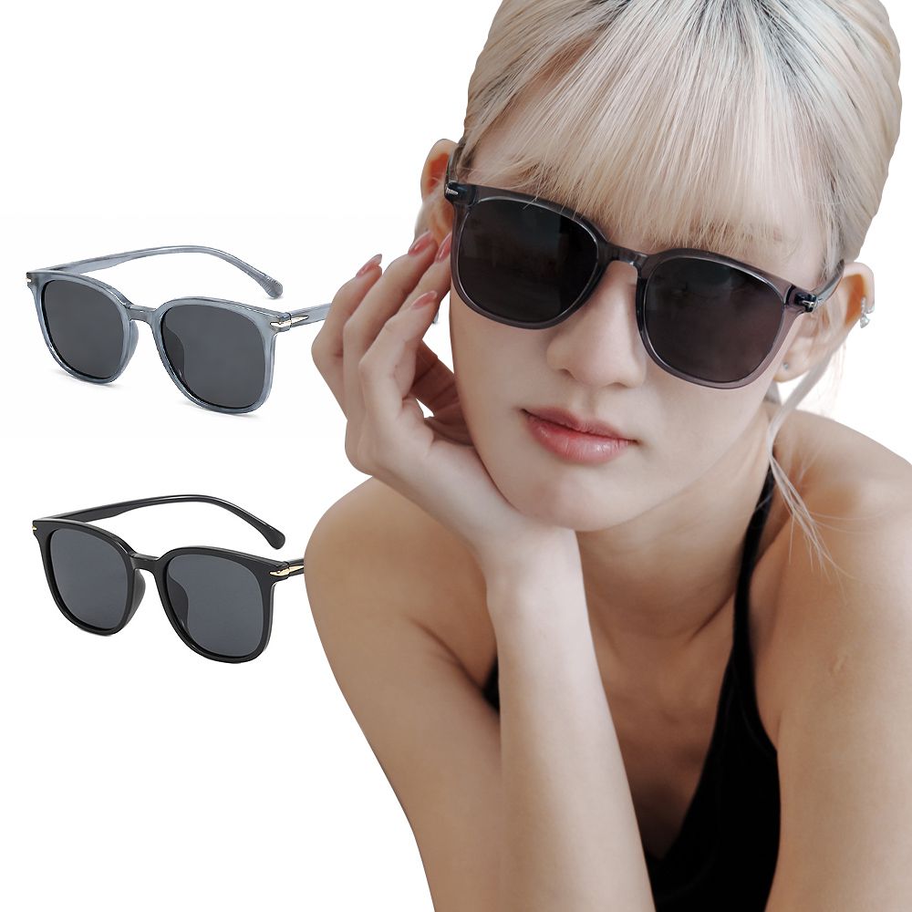 獨特時尚TR90寶麗來偏光墨鏡│UV400太陽眼鏡