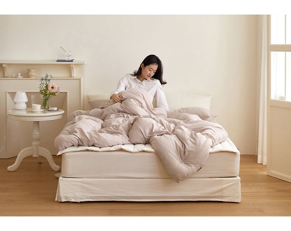 韓國 Maatila - 雲朵軟綿綿親膚四季被-草莓奶酪