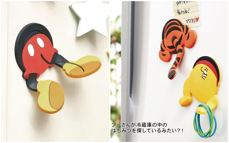 日本 TOYO CASE - 可愛造型可彎折磁鐵置物掛鉤-伊布-耐重250g