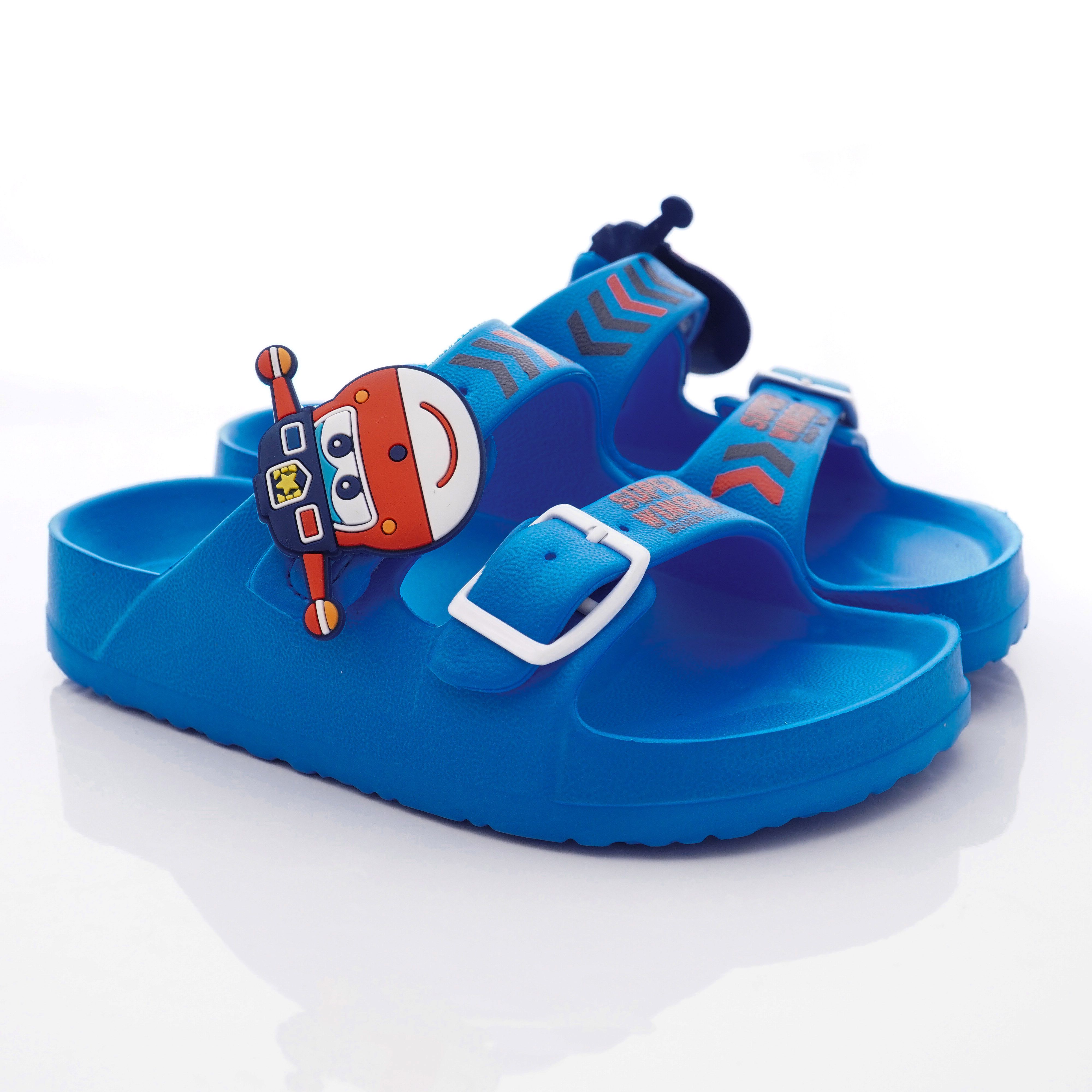 Super Wings - 超輕量休閒涼鞋/拖鞋(中小童段)-藍-S204706藍