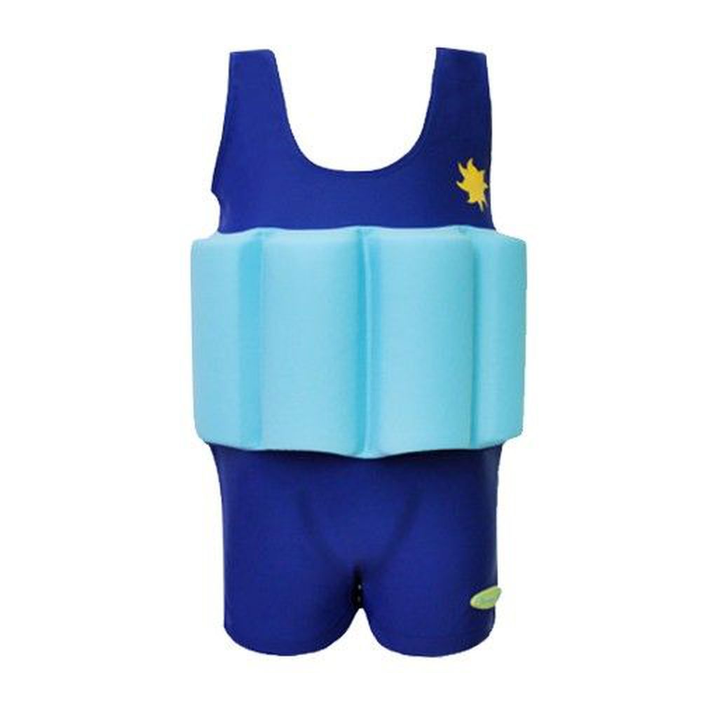 德國 BeverlyKids - 浮力泳衣-四角褲版-Blue Boy 藍色男孩