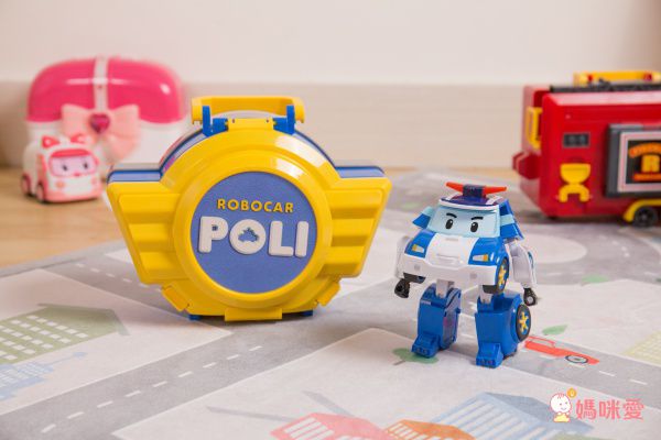 POLI 波力救援小英雄 - LED變形羅伊手提基地
