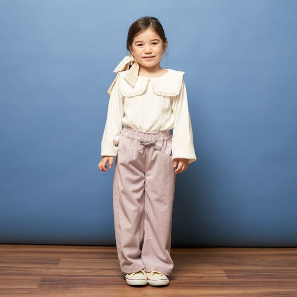 日本 Lycee mine - 甜美水手方領羅紋長袖上衣-薄荷