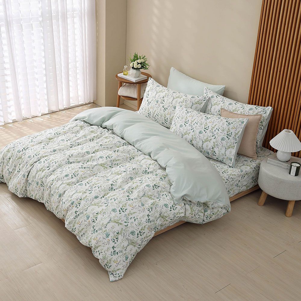 雙人薄被套 100%精梳棉 純棉-洛伊