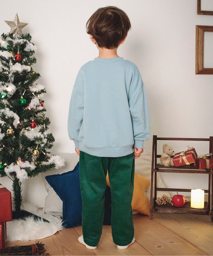 日本 BREEZE - 舒適百搭休閒長褲-暖橘