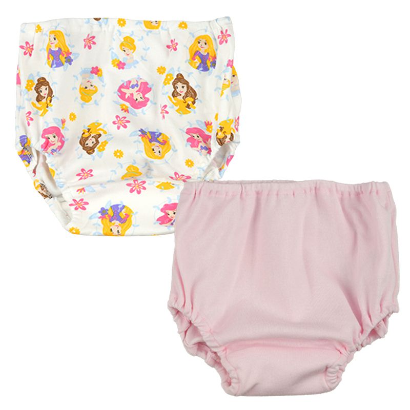akachan honpo - 內褲2件組-迪士尼公主-粉紅色