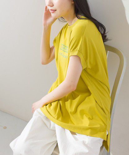 日本 Bou Jeloud - 100%純棉透氣簡約短袖上衣-焦糖橘